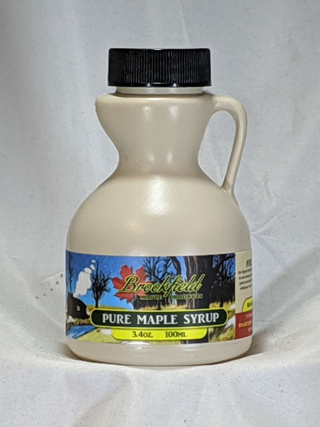 3.4oz Jug Organic Maple Syrup