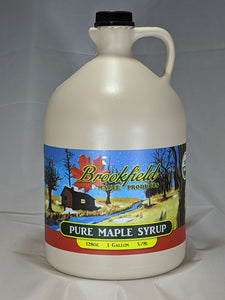 Gallon Jug Organic Maple Syrup (Choose Grade)