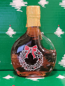 Holiday Wreath Bottle