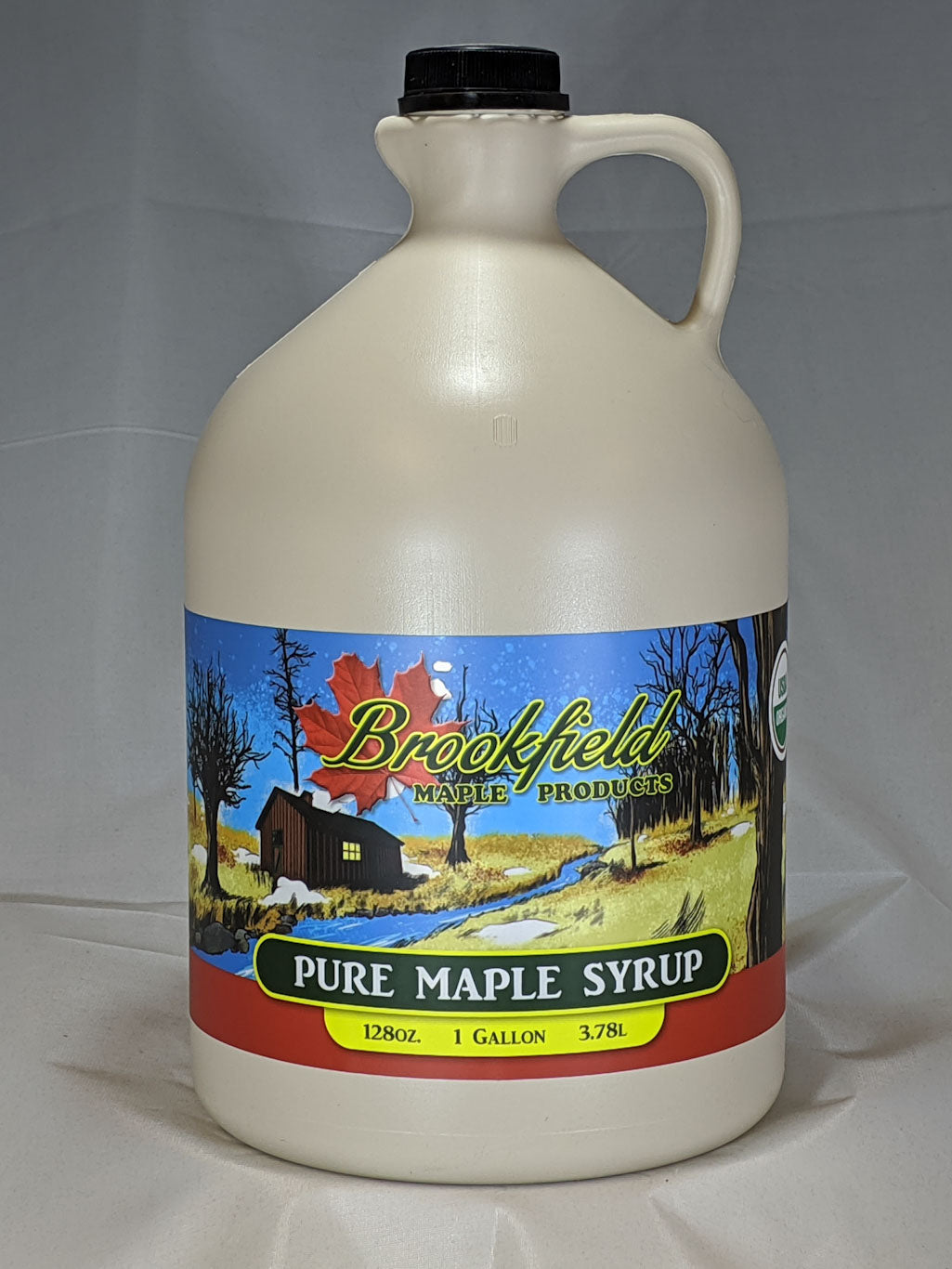 Gallon Jug Organic Maple Syrup (Choose Grade)